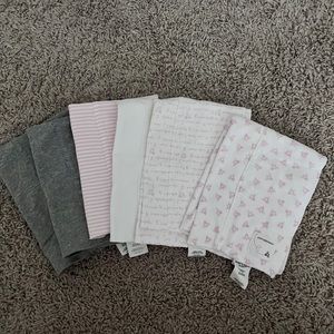 Burts bees burp cloths